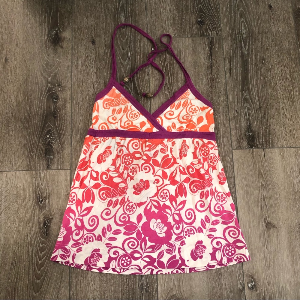 Roxy Hawaiian halter top